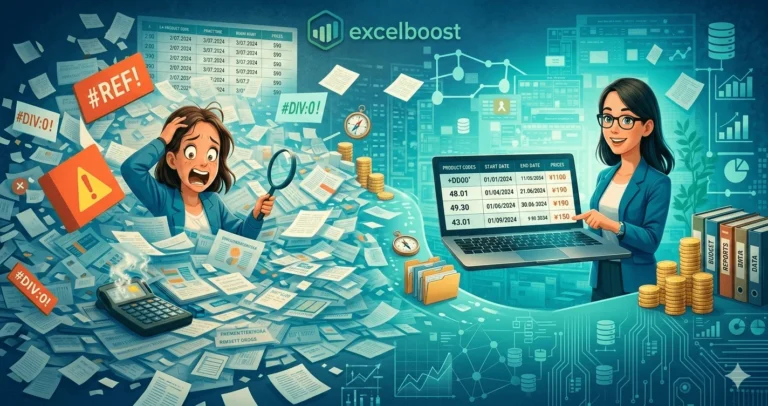 מדריך XLOOKUP:  איך לשלוף מחיר למוצר לפי טווח תאריכים באקסל (כולל קובץ תרגול)