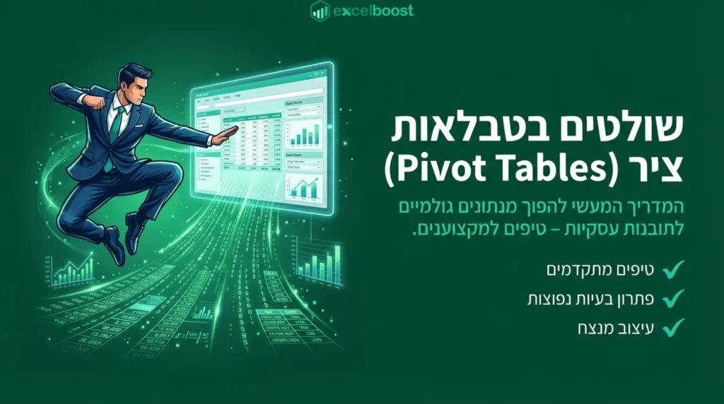 מדריכי אקסל להורדה בחינם