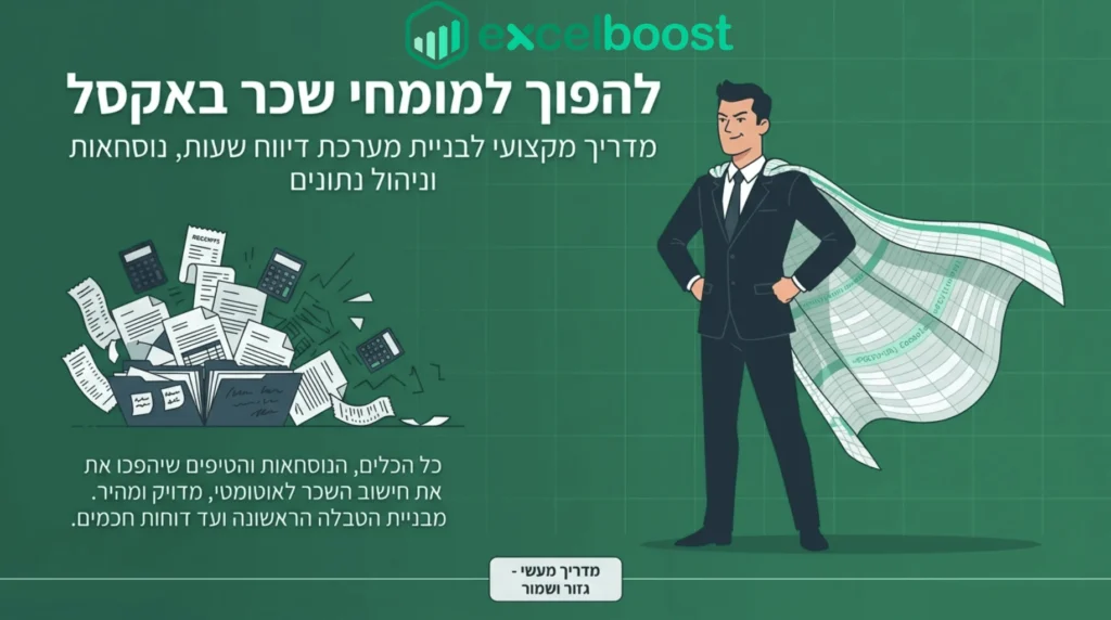 מדריכי אקסל להורדה בחינם