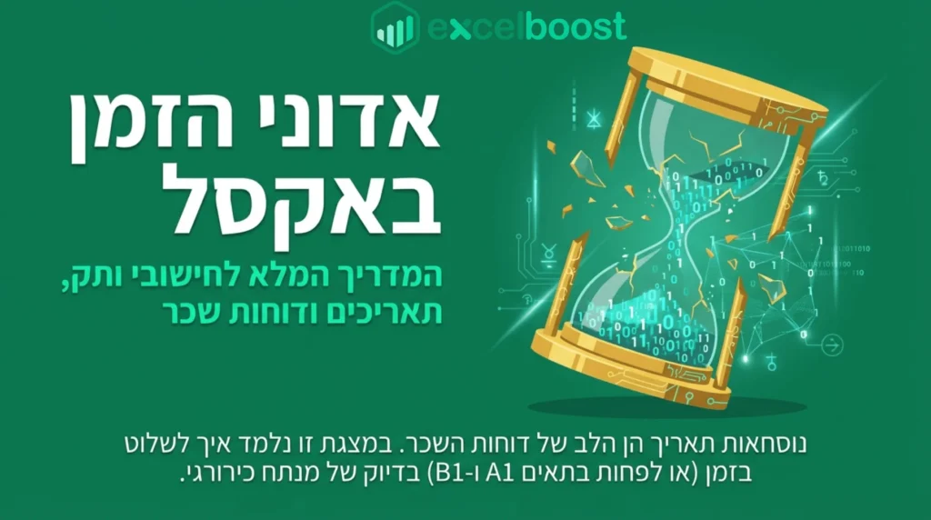 מדריכי אקסל להורדה בחינם
